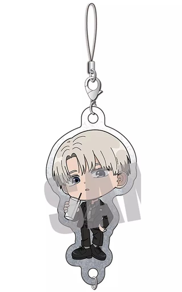 中古】キーホルダー 梶蓮 ラメちぇいんコレクション PARTY ver. 「WIND