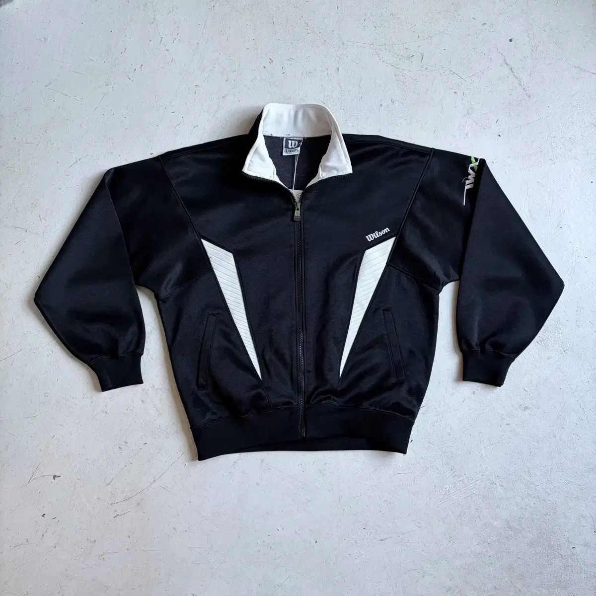 ウィルソン ヴィンテージ オールドスクール Tシャツ ジャージ M