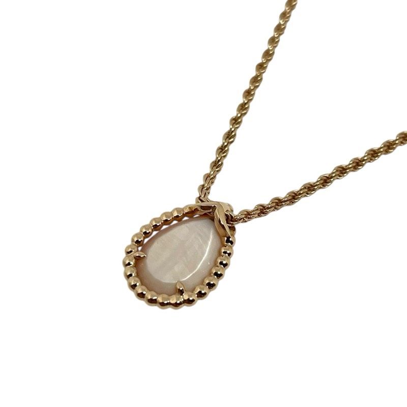 ブシュロン BOUCHERON セルパンボエムネックレス スモール ピンクゴールド 750PG MOP ジュエリー