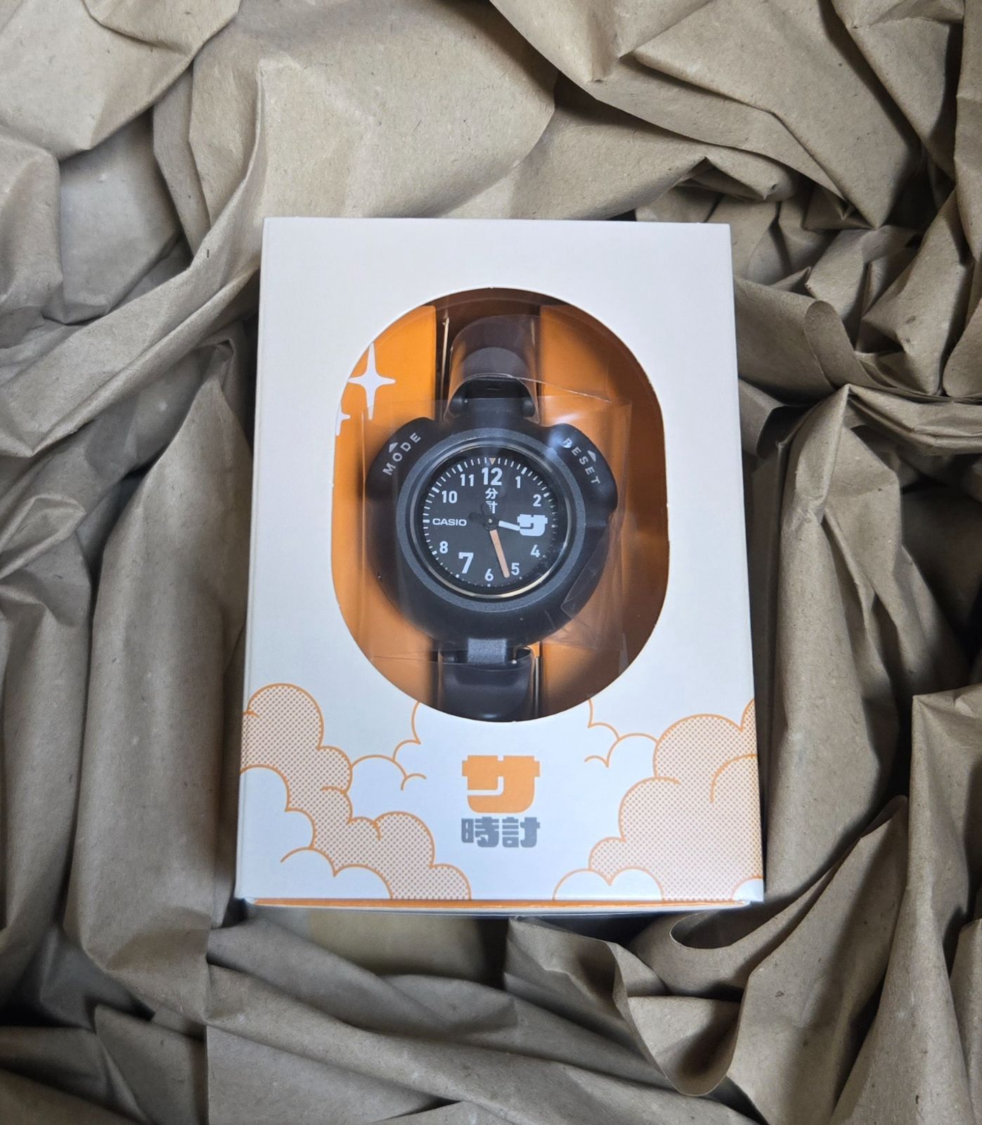 CASIO サ時計 SAN-100H-1BJR ブラック - メルカリ