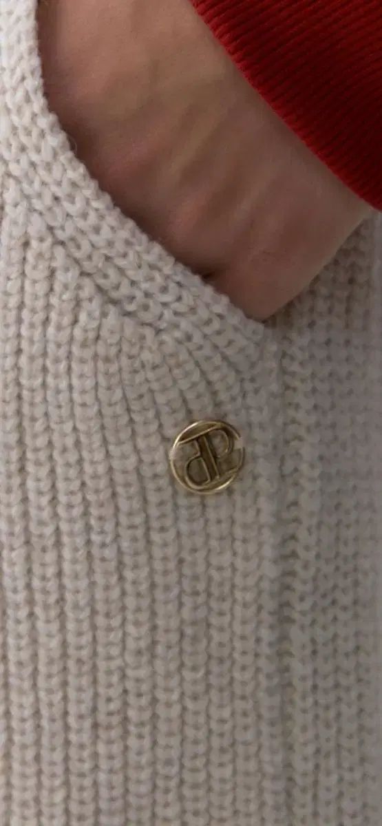 ディパウンド アルパカ ウール ニット ハーフパンツ オートミール