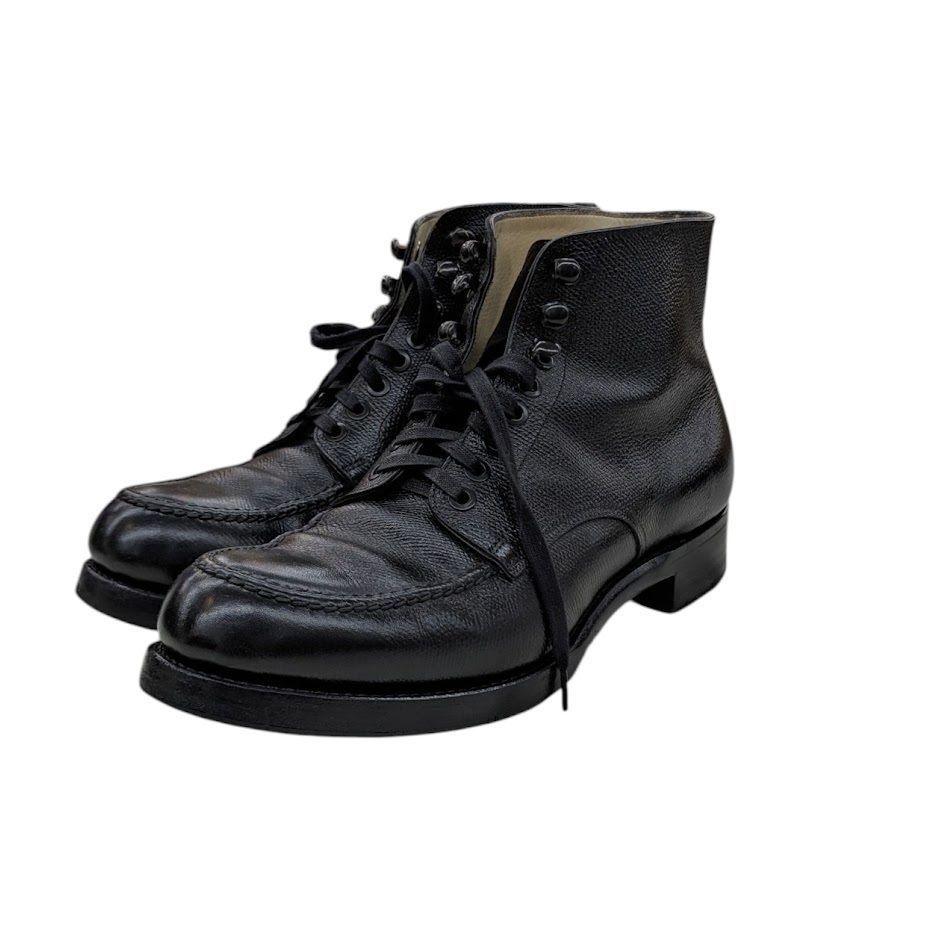 Sublime by chausser SU-110 U-MOCHA LACE-UP BOOTS ショセ Uモカ レースアップブーツ ブラック サイズ 25