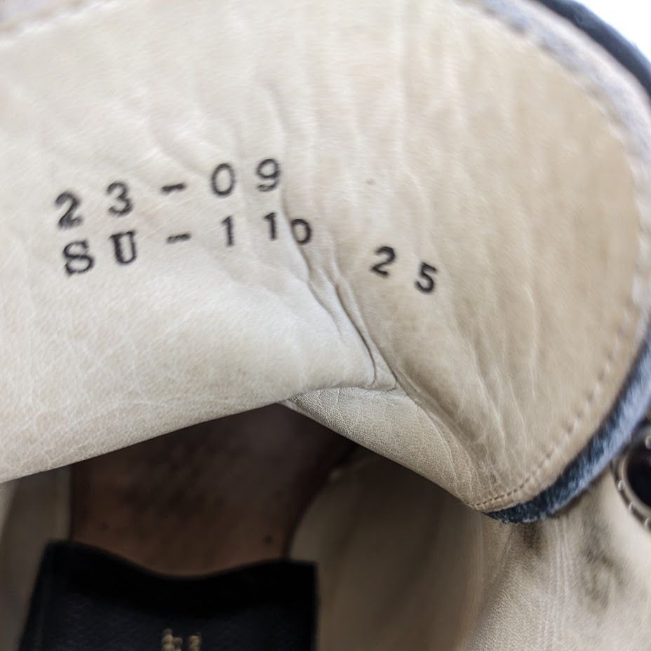 Sublime by chausser SU-110 U-MOCHA LACE-UP BOOTS ショセ Uモカ レースアップブーツ ブラック サイズ 25