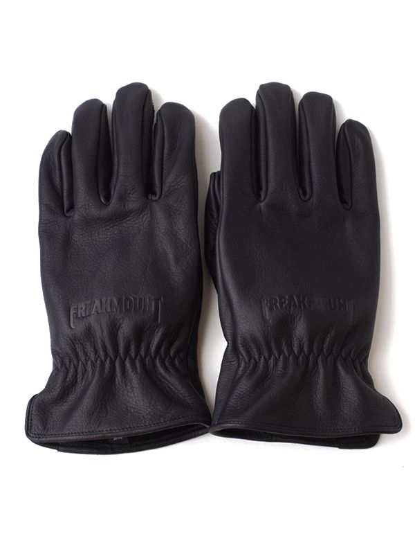 FREAKMOUNT フリークマウント グローブ 手袋 レザー 牛革 カウレザー スマホ対応 マグネット入り GLOVES STANDARD
