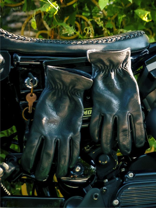 FREAKMOUNT フリークマウント グローブ 手袋 レザー 牛革 カウレザー スマホ対応 マグネット入り GLOVES STANDARD