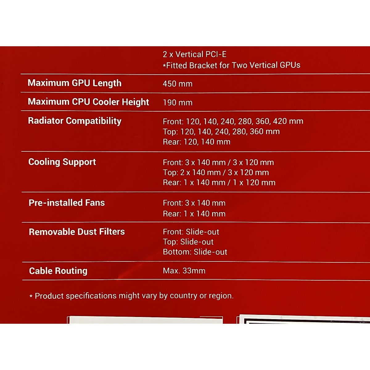 エレガントスタイル ASUS ROG Strix HELIOS ゲーミング PCケース 強化ガラス製 ミドルケース W10583039 帽子
