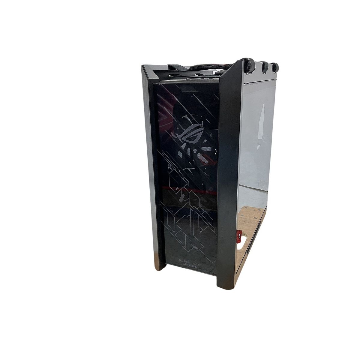 ASUS ROG Strix HELIOS ゲーミング PCケース 強化ガラス製 ミドルケース W10583039