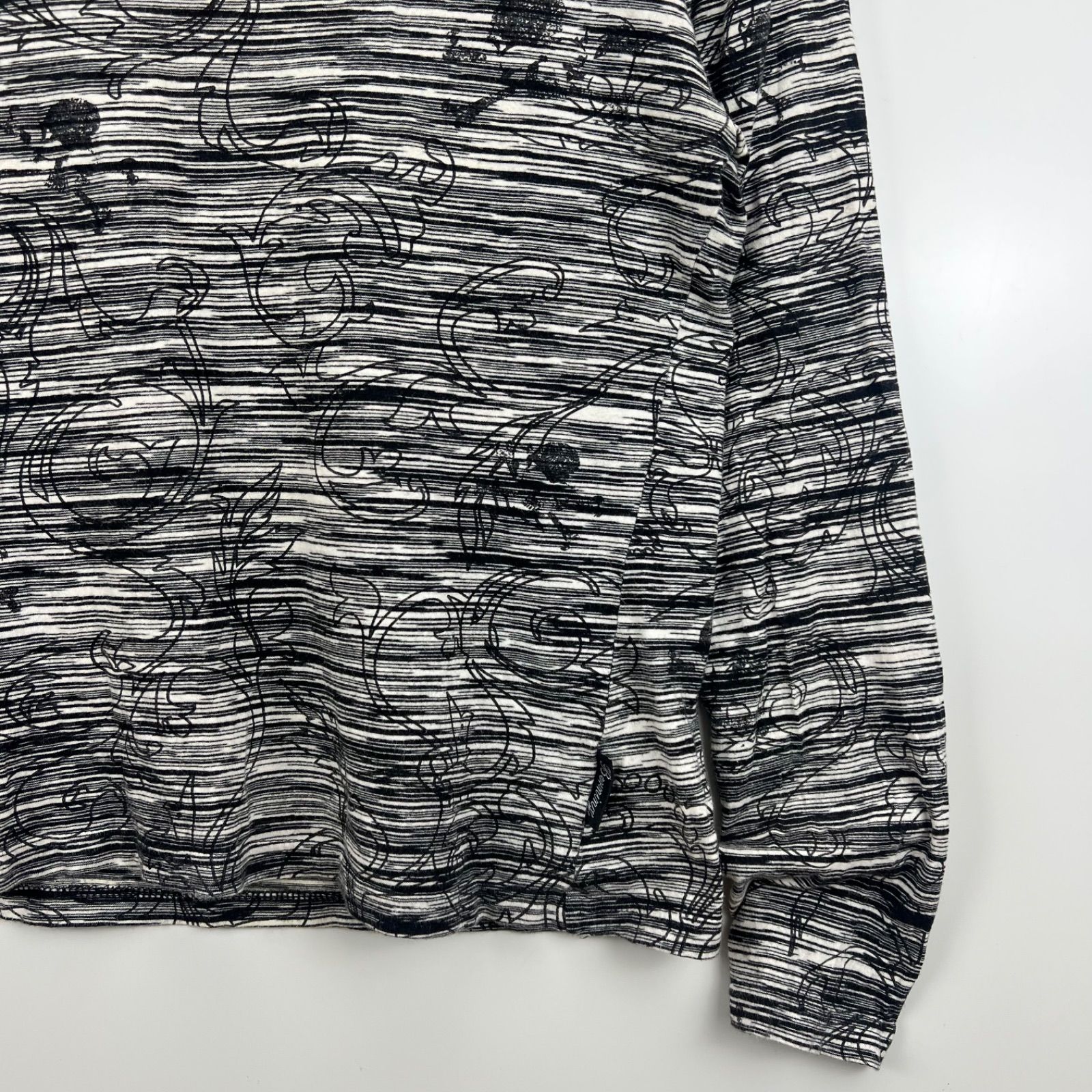 bernings sho 00s y2k archive BLACK LABEL all pattern L/S Tee M 