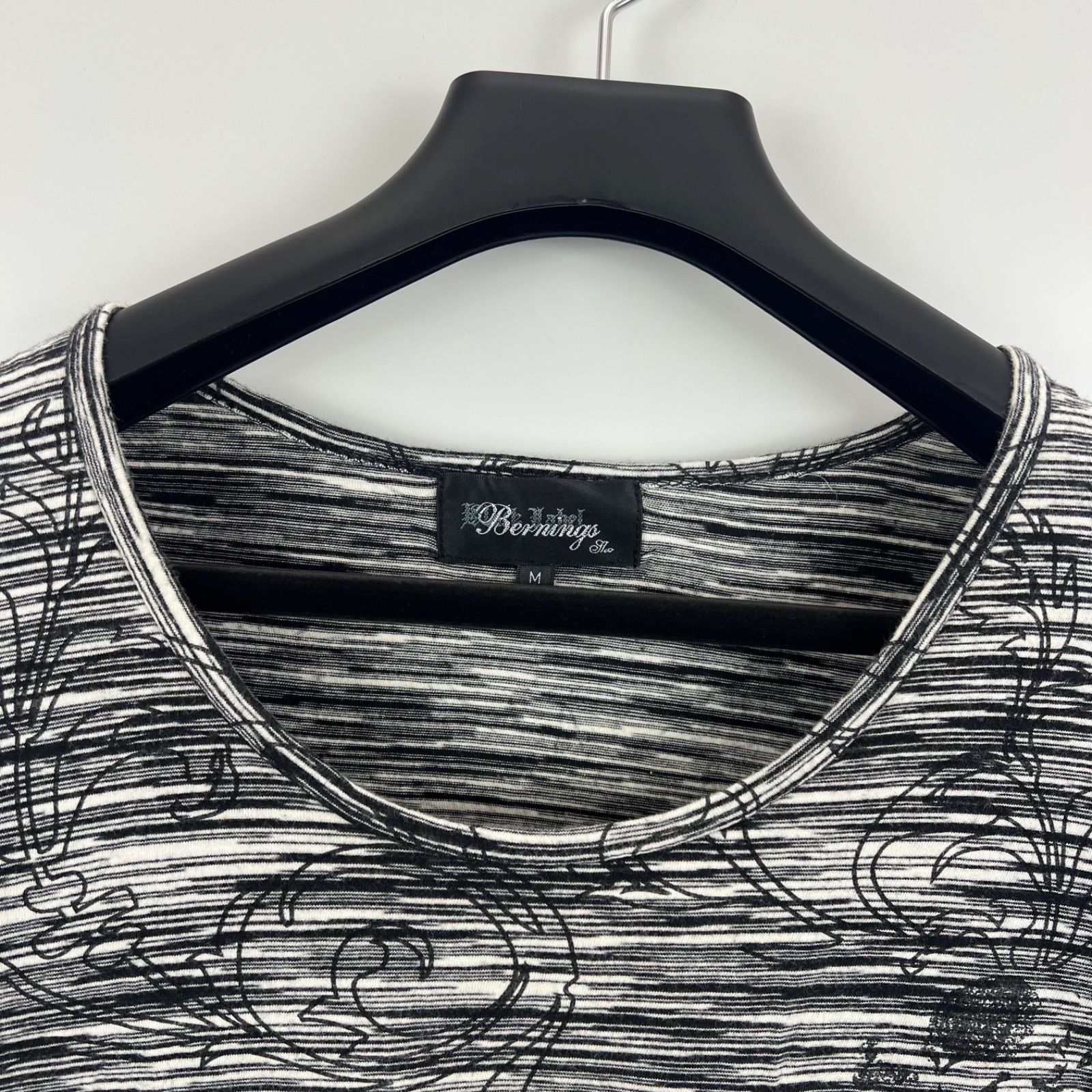 bernings sho 00s y2k archive BLACK LABEL all pattern L/S Tee M 