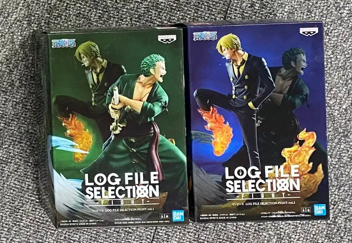 BANPRESTO バンプレスト ONE PIECE ワンピース ローグファイル ゾロ-サンジ フィギュア vol 1 2