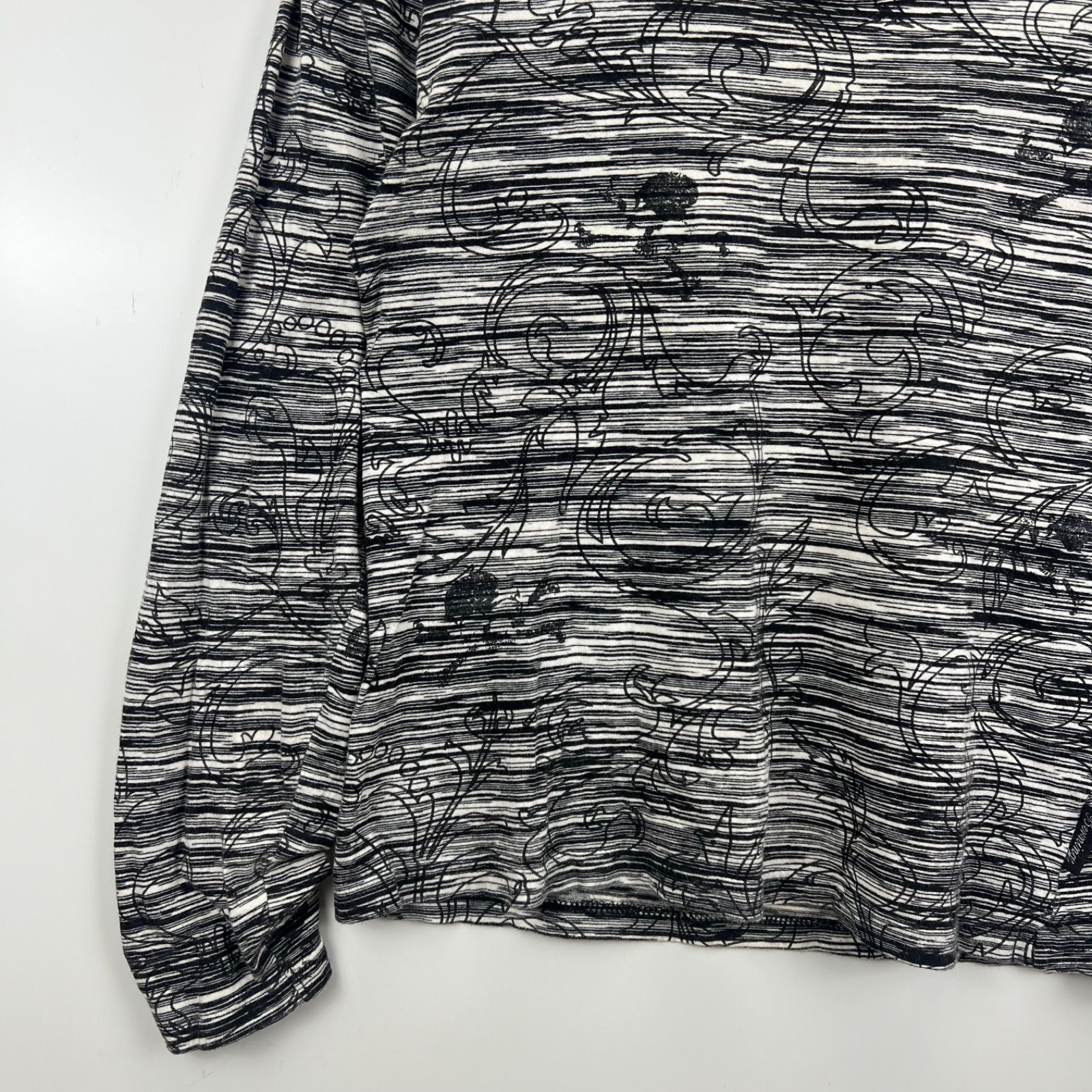 bernings sho 00s y2k archive BLACK LABEL all pattern L/S Tee M 