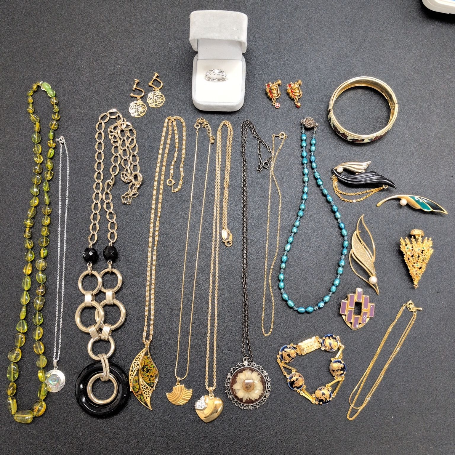 遺品整理 まとめて㉔ ジュエリー SILVER925あり ブランドあり VENDOME ネックレス リング ブローチ ブレスレット イヤリング パール