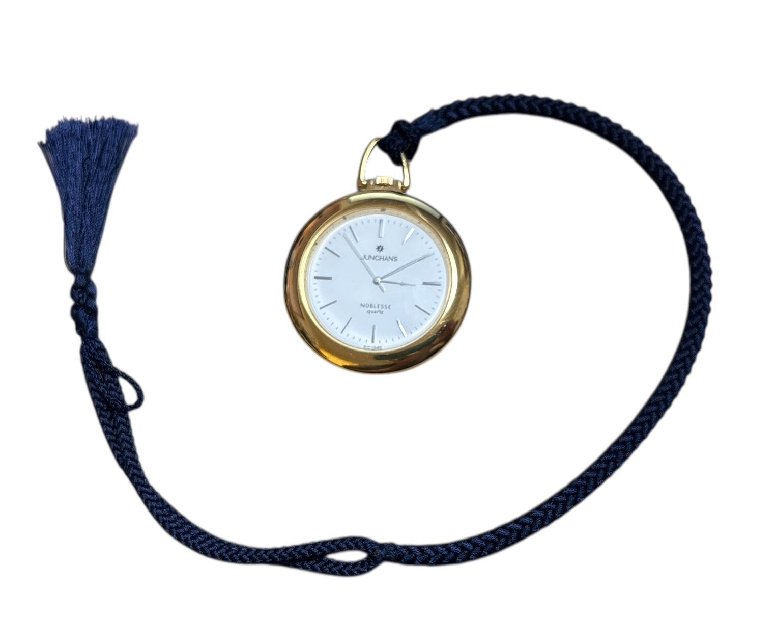 JUNGHANS ユンハンス NOBLESSE 懐中時計 WJN-1104GM クォーツ シンプル 