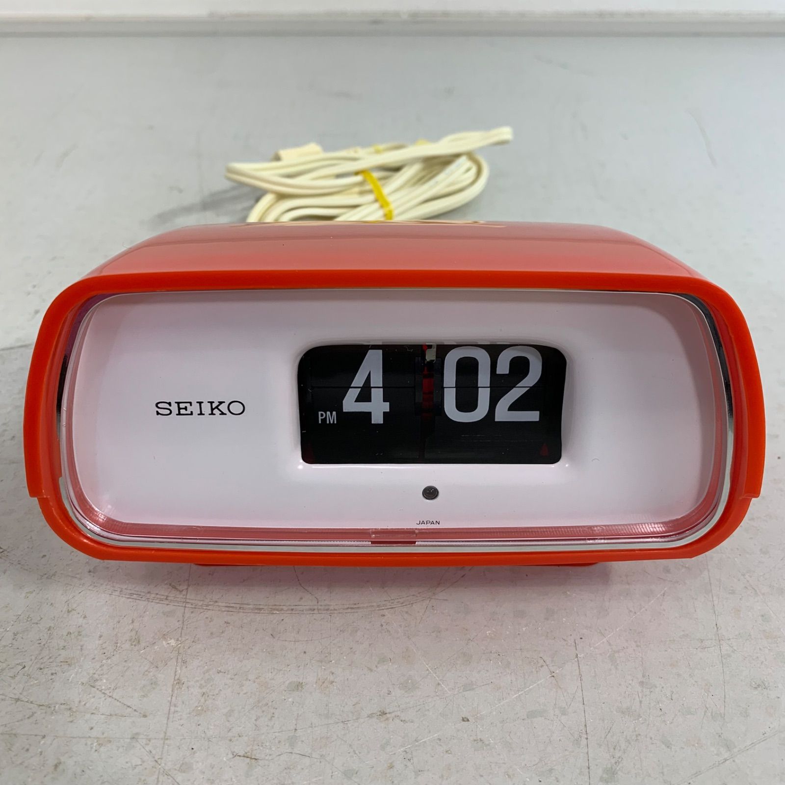 SEIKO デジタルクロック DZ634 昭和レトロ デジタルクロック 交流式 パタパタ時計