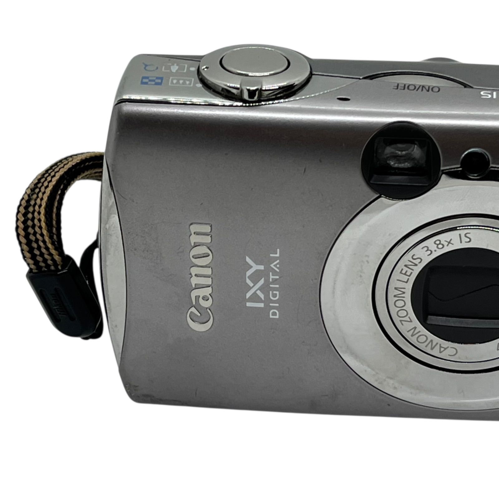 管34801】通電確認済☆CANON キヤノン IXY DIGITAL900IS 約710万画素 