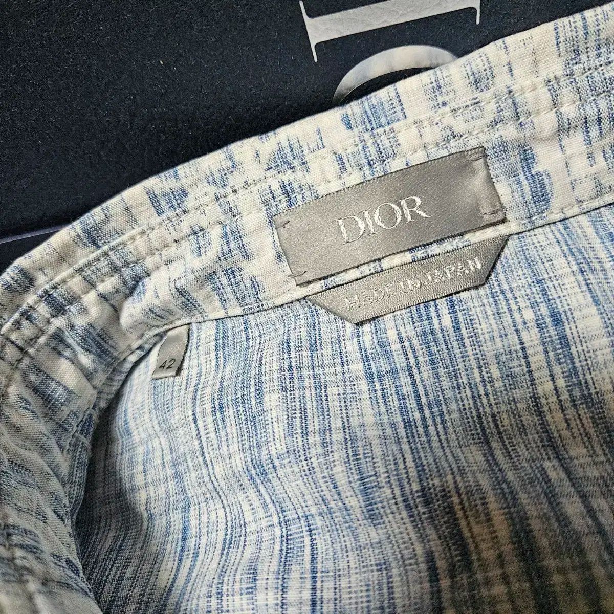 42 ディオール オブリーク カスリ シャツ ジャケット
