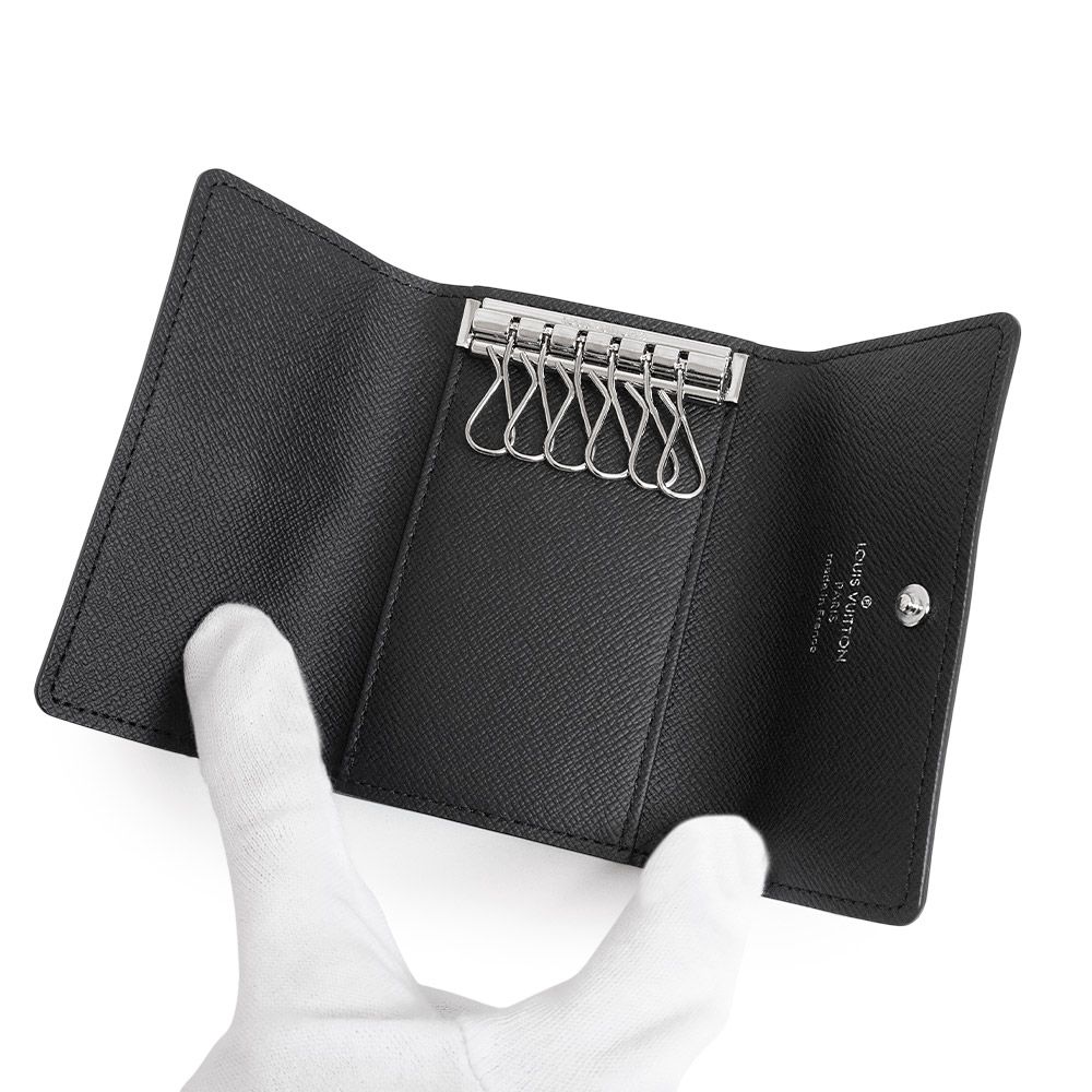 ルイ ヴィトン ミュルティクレ 6 キーケース モノグラムエクリプス ブラック シルバー金具 M 82603 LOUIS VUITTON