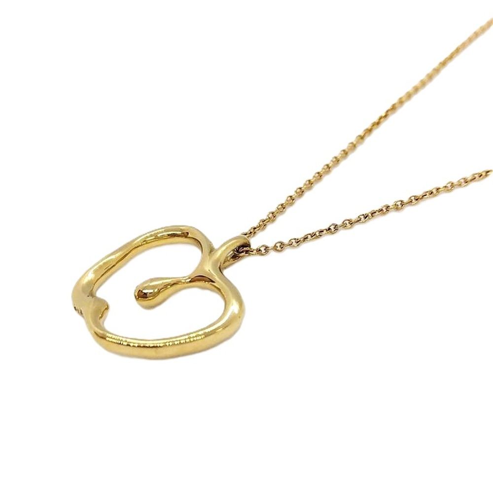 ティファニー Tiffany&Co. エルサペレッティ アップル ネックレス K18