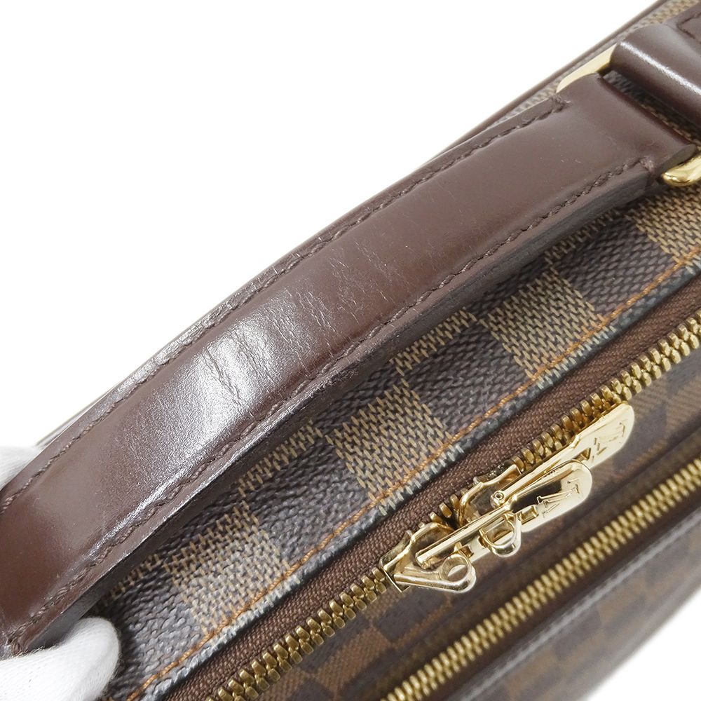 ルイ ヴィトン LOUIS VUITTON バッグ ダミエ メンズ ブランド ビジネスバッグ ポルトオルディナトゥール サバナ N58020 ブラウン PCバッグ ブリーフケース 通勤 おしゃれ WWW_KARIMZIABAT_FR