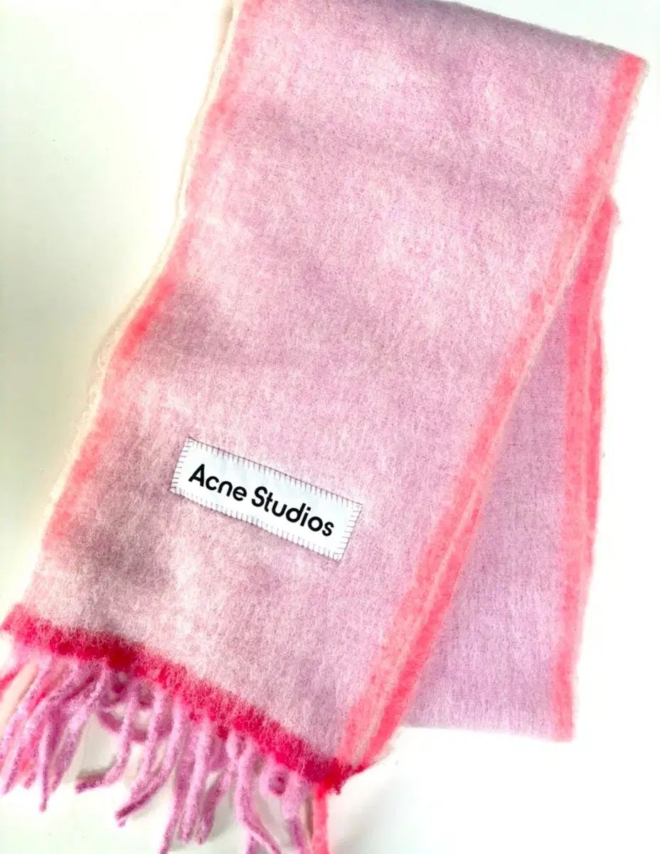 Acne Studios アクネストゥディオズ ピンク モヘア マフラー