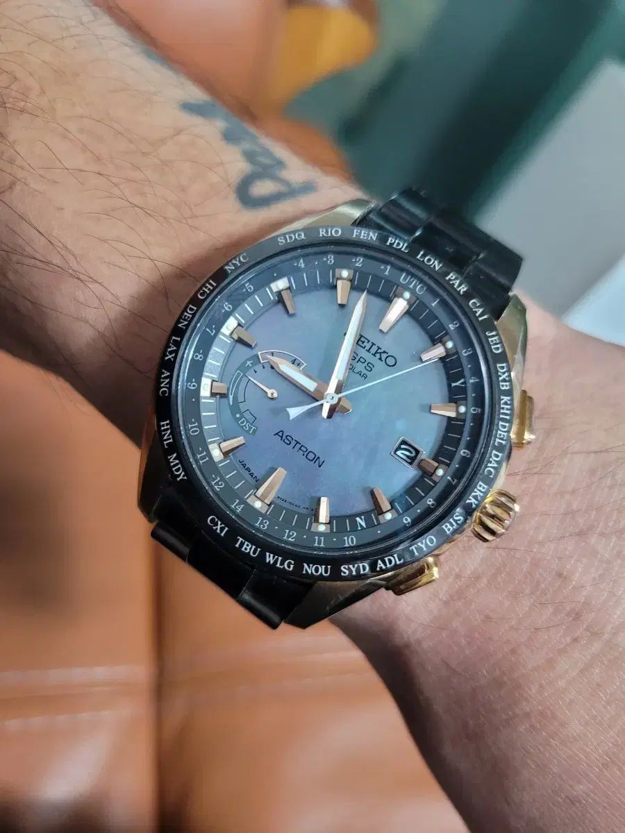 SEIKO GPS ソーラー 時計 ノバク ジョコビッチ モデル