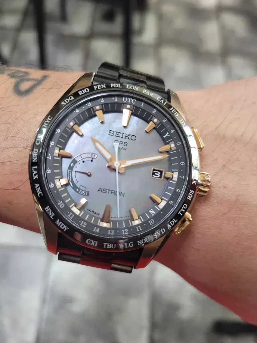 SEIKO GPS ソーラー 時計 ノバク ジョコビッチ モデル