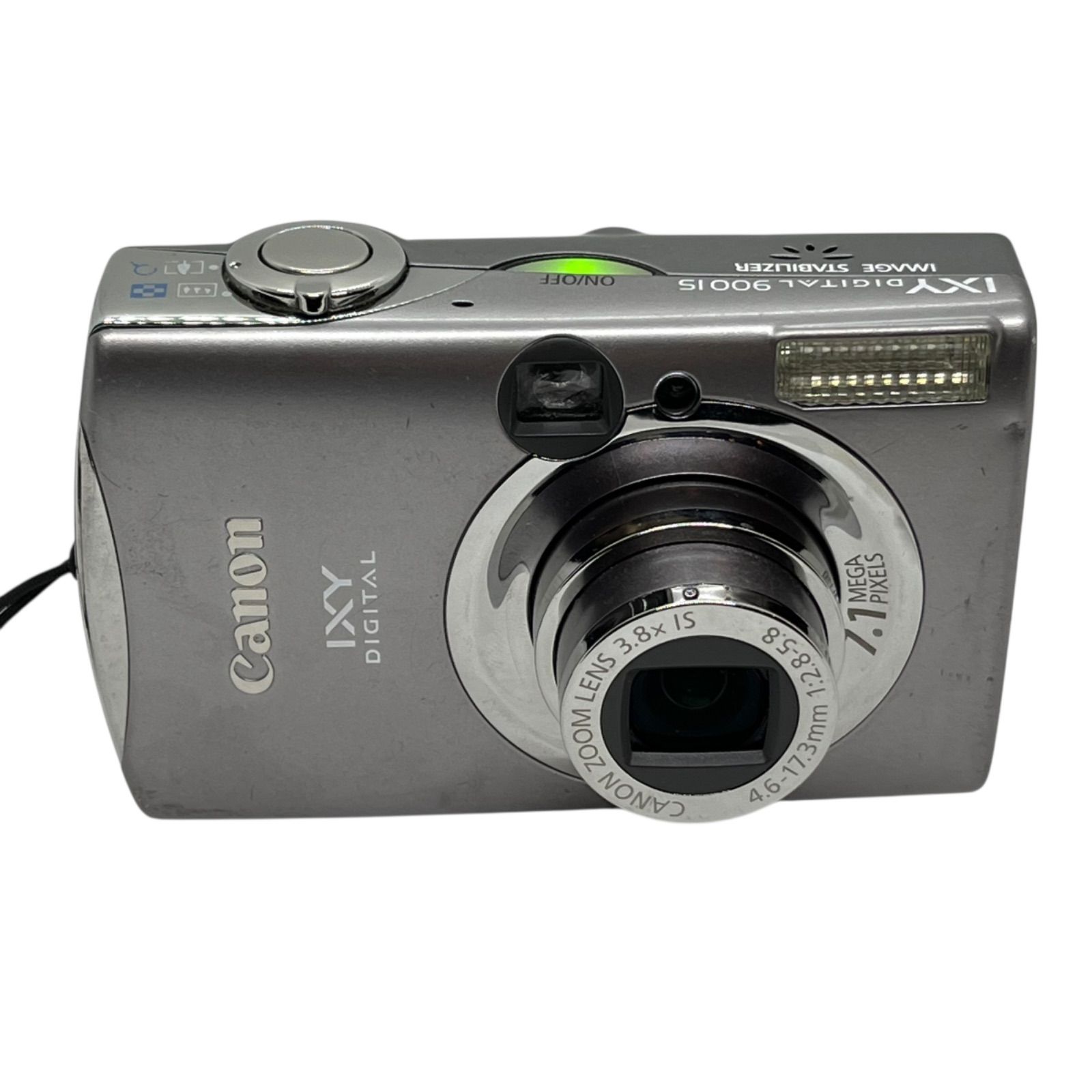 管34801】通電確認済☆CANON キヤノン IXY DIGITAL900IS 約710万画素 