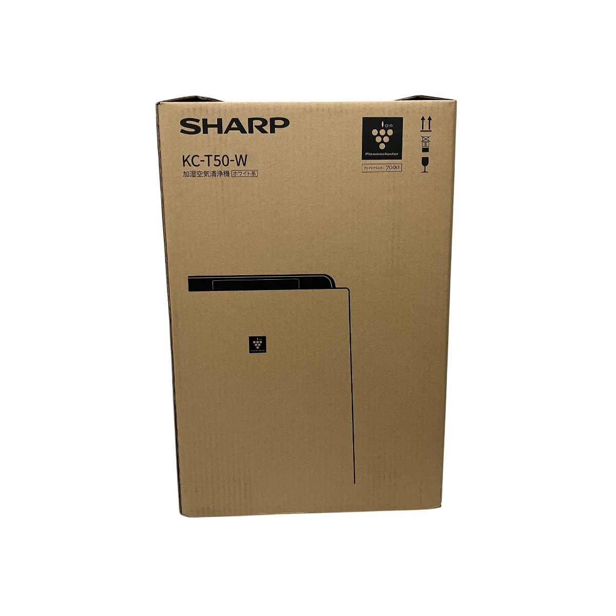 SHARP シャープ KC-T50-W プラズマクラスター 加湿空気清浄機 家電 O10588819