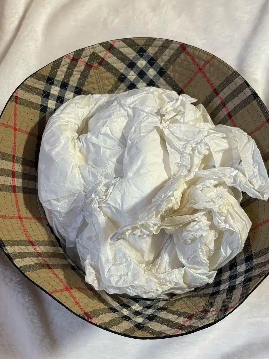 バーバリー ブラック バケットハット リバーシブル