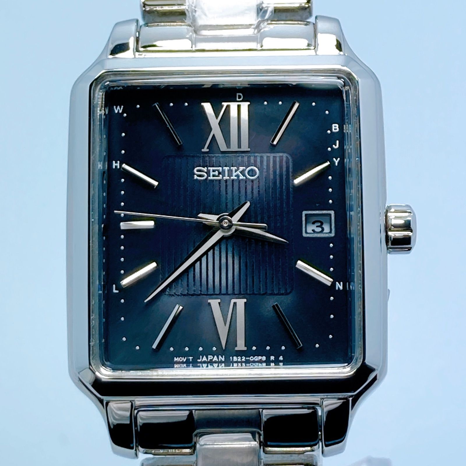 544 SEIKO セイコー 1B22-0CX0 ソーラー　デイト　腕時計 544 SEIKO セイコー 1B22-0CX0 ソーラー デイト 腕時計 【公式通販】