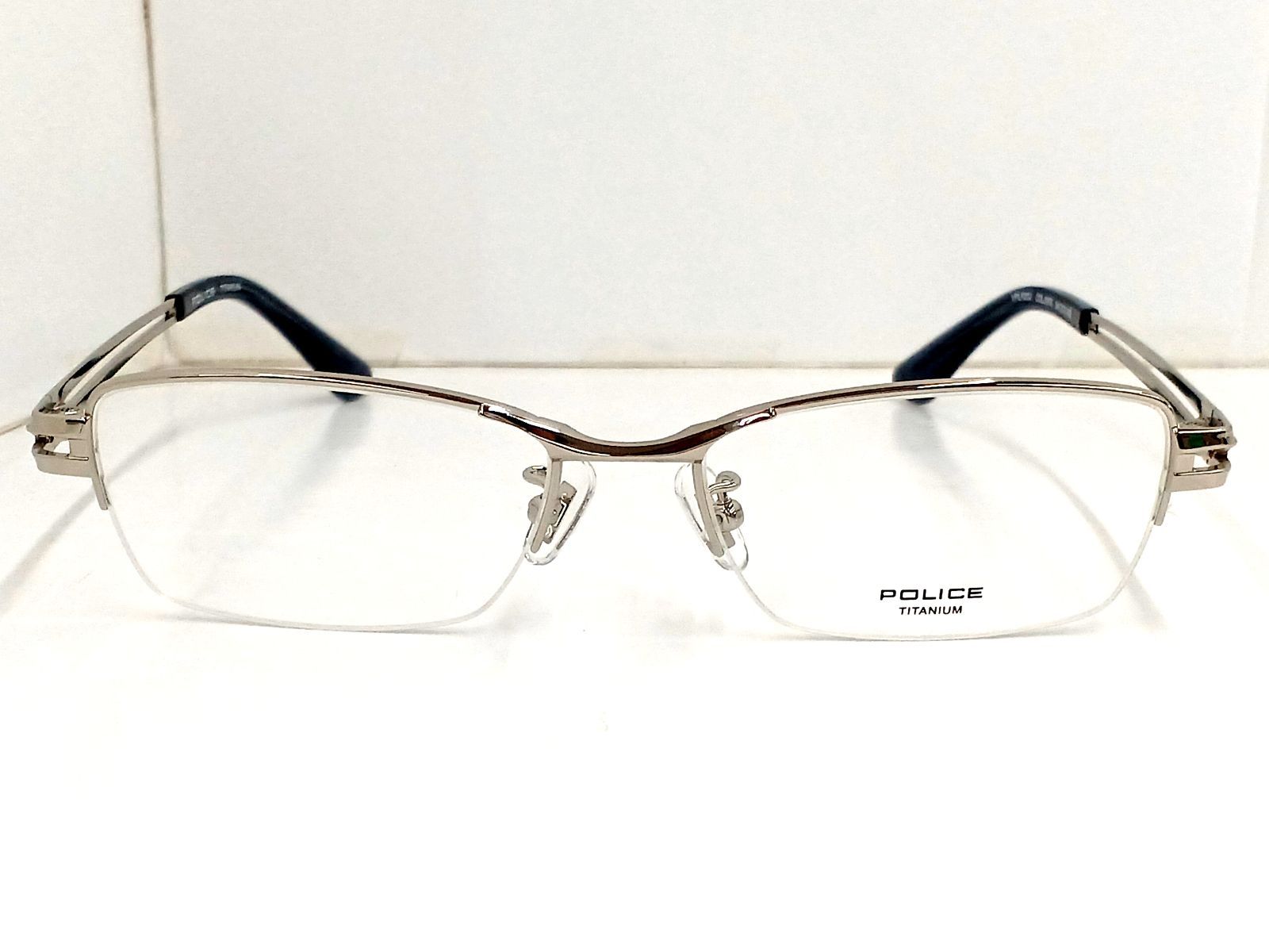 POLICE ポリス メガネフレーム VPLR 33 J ナイロール シルバー系 ケース付