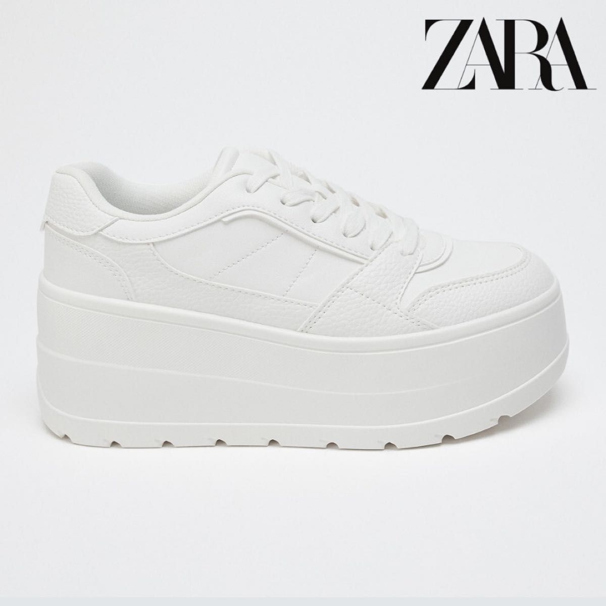 ZARA プラットフォームスニーカー 35サイズ