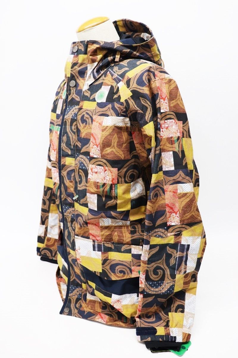 inhabitant インハビタント メンズ スノーボードジャケット アイヌジャケット S マルチ スポーツ R 2510-257