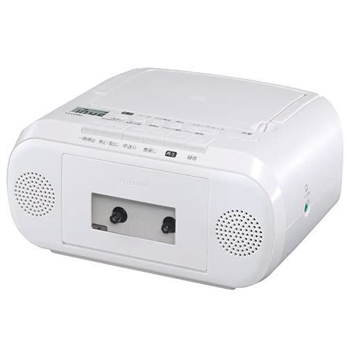 TOSHIBA 東芝 TY-CDM2 W CDラジオカセットレコーダー