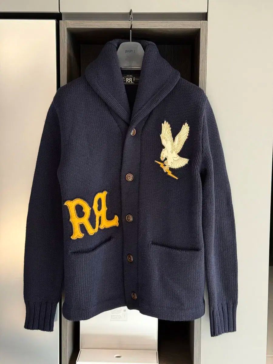 韓国 店舗 RRL ダブルアールエル アフリリー ヘビー ウールニット カーディガン