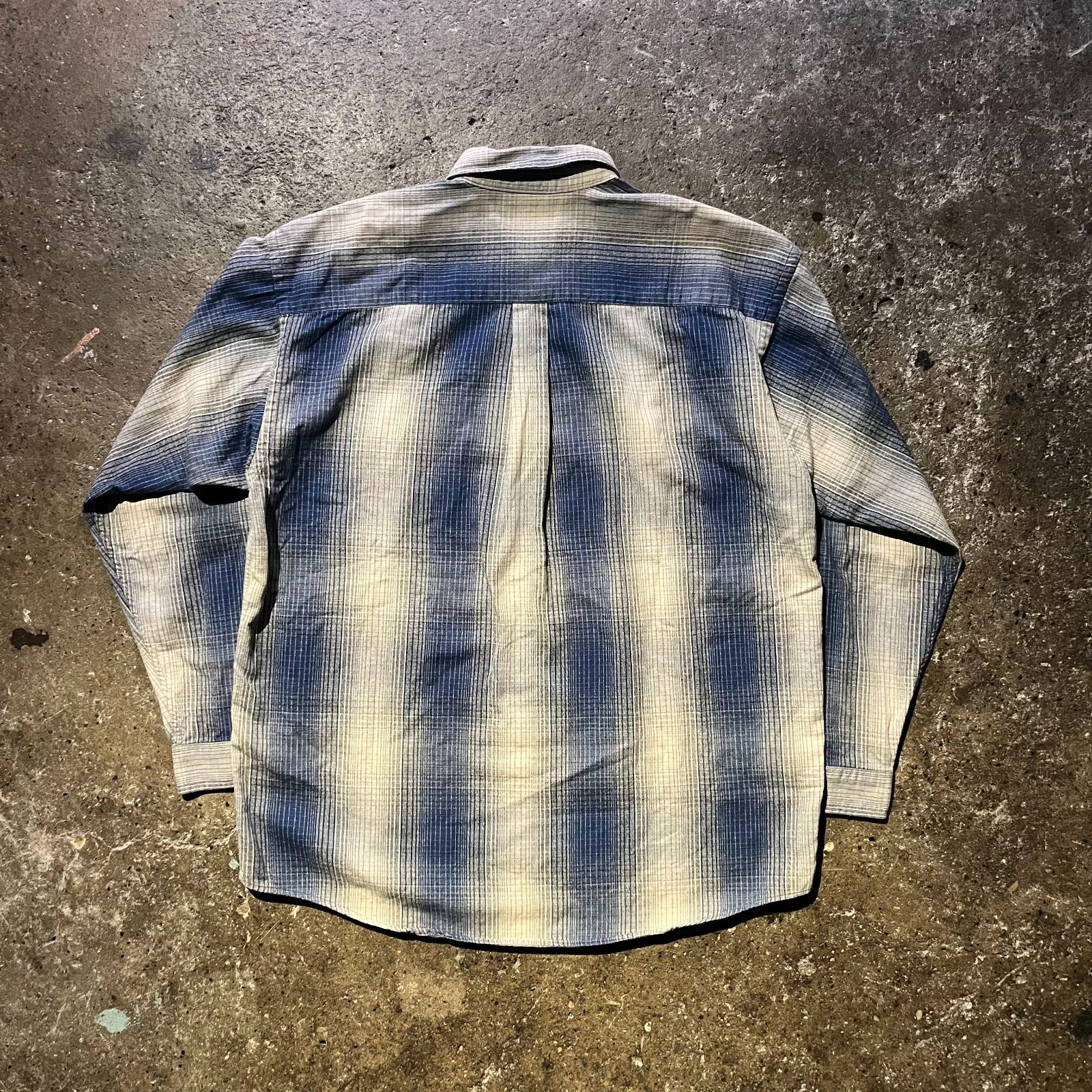 Patagonia 90s ヤーンダイワークシャツ オンブレチェック L パタゴニア 1999年製 ルーマニア製