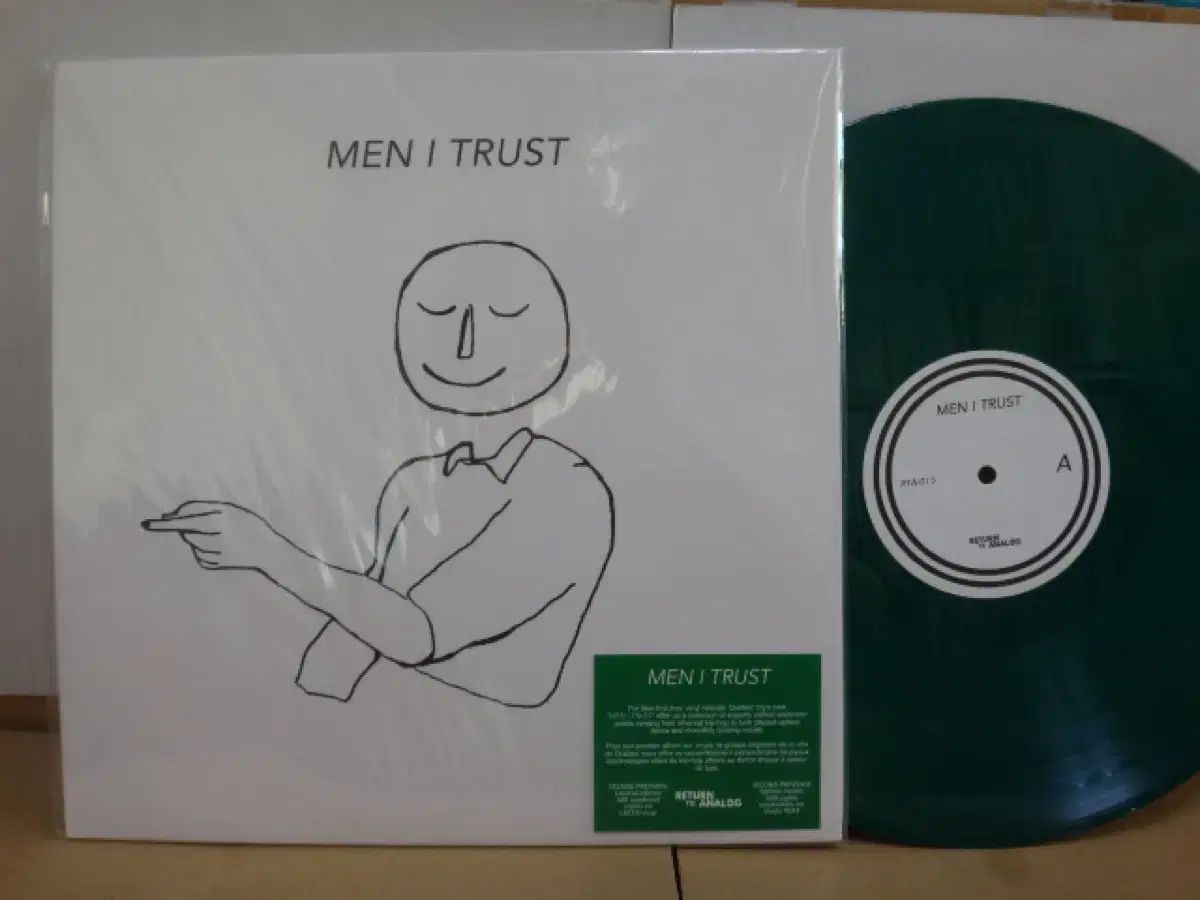 LP 記録 Men I Trust 500 腸 版 盤 期間 Green Vinyl