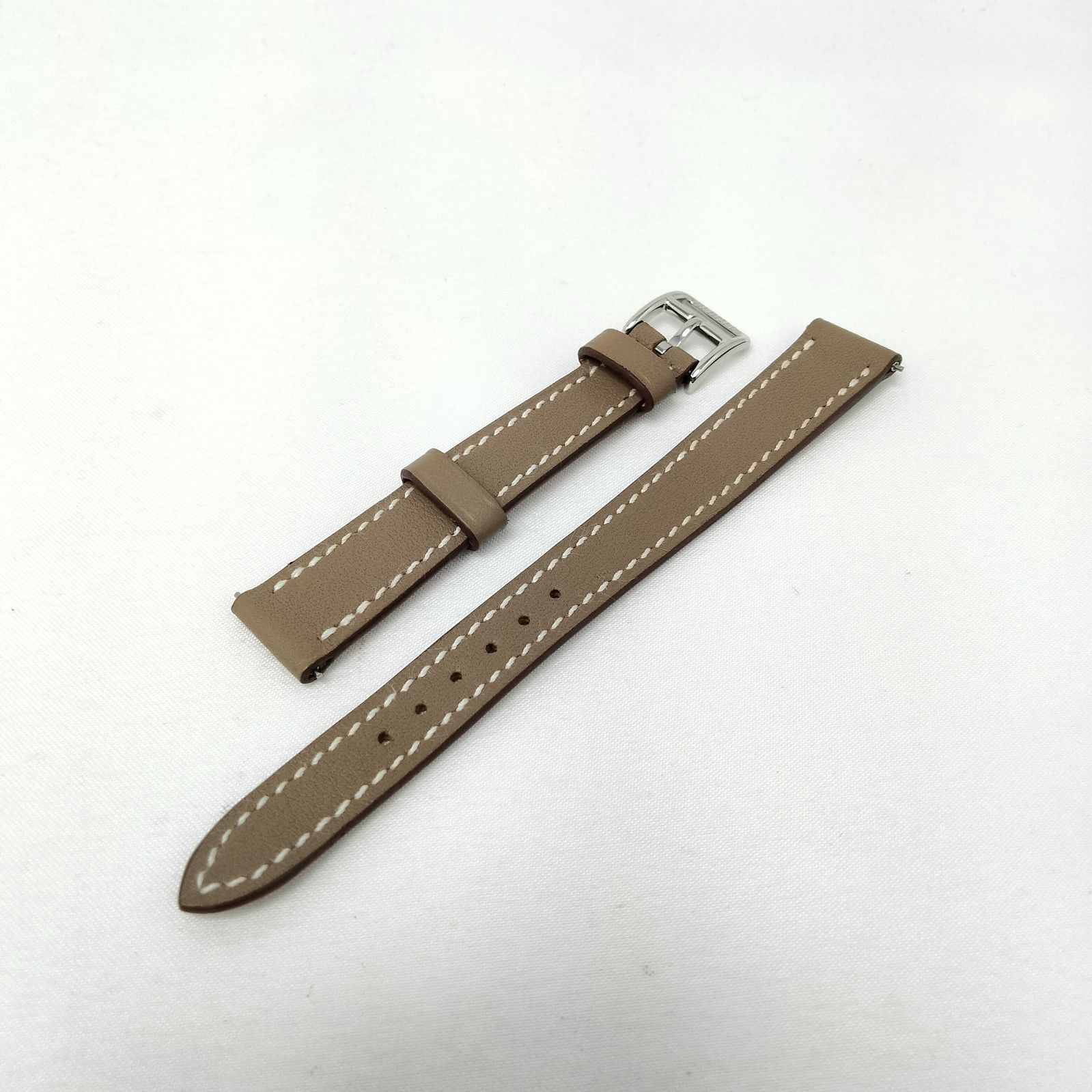 ️HERMES ️エルメス Hウォッチ 時計ベルト 替えベルト エトゥープ 腕時計