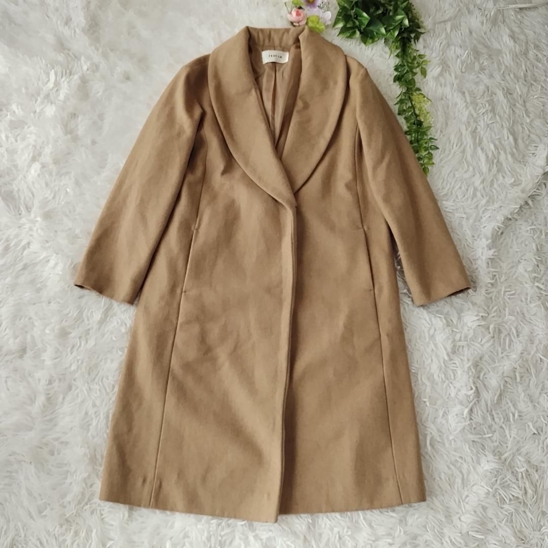 FRAY I.D ロングコート ウール混 チェスターコート レディース 
