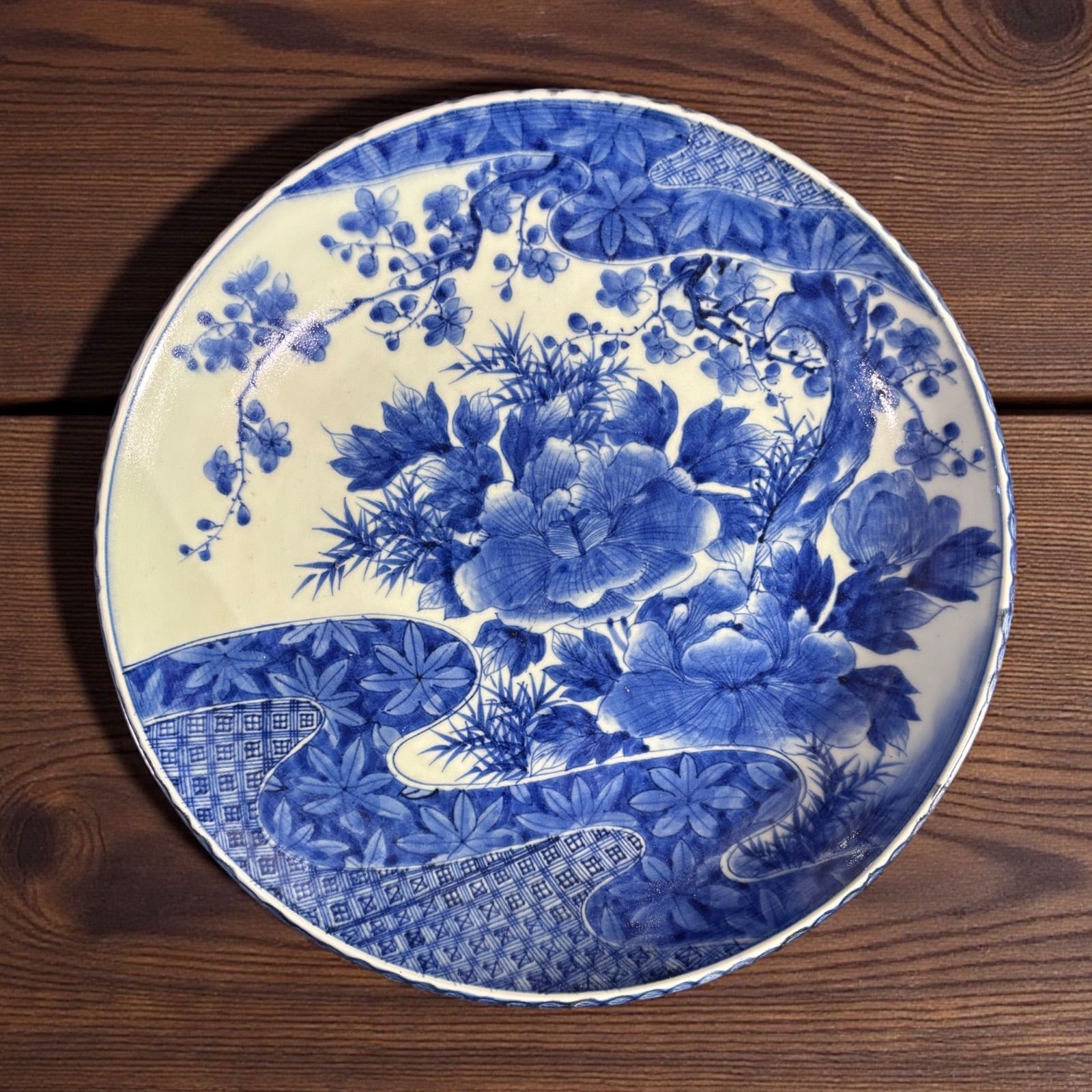 骨董　なます皿　大正時代　盛り皿　アンティーク　ヴィンテージ品 骨董 なます皿 大正時代 盛り皿 アンティーク ヴィンテージ品