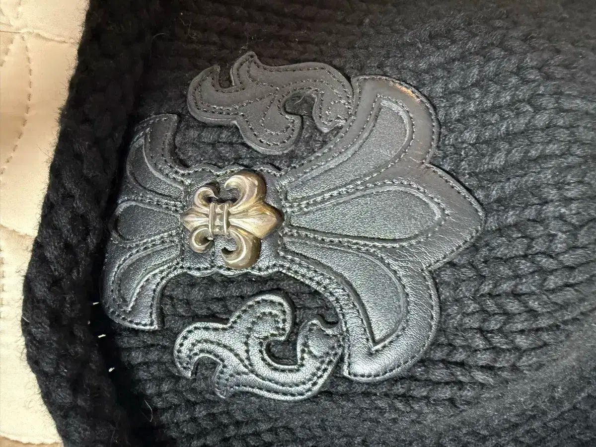 CHROME HEARTS クロムハーツ カシミア フ ビーニー