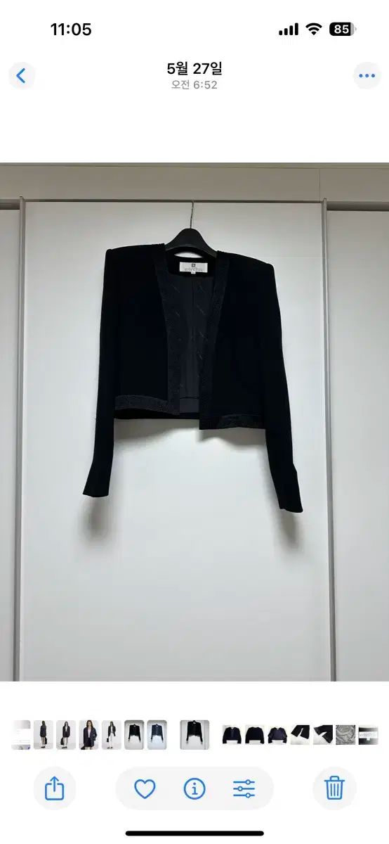  ジバンシィ ノー 刺繍 クロップド ジャケット 12 66 テーラードジャケット ジャケット アウター