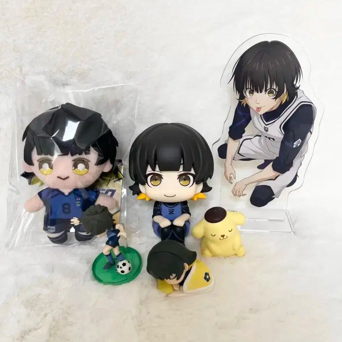 ブルーロック 蜂楽 廻 るかっぷ フィギュア アクリル ぬい ガチャ セット