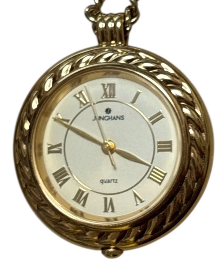 JUNGHANS ユンハンス ペンダントウォッチ 懐中時計 JW-533 クォーツ