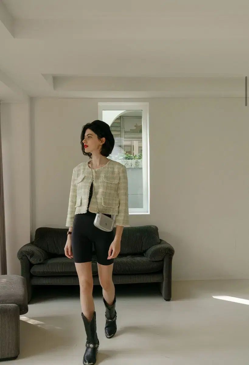 ヒーリー ポピー チェーン ミニバック シルバー