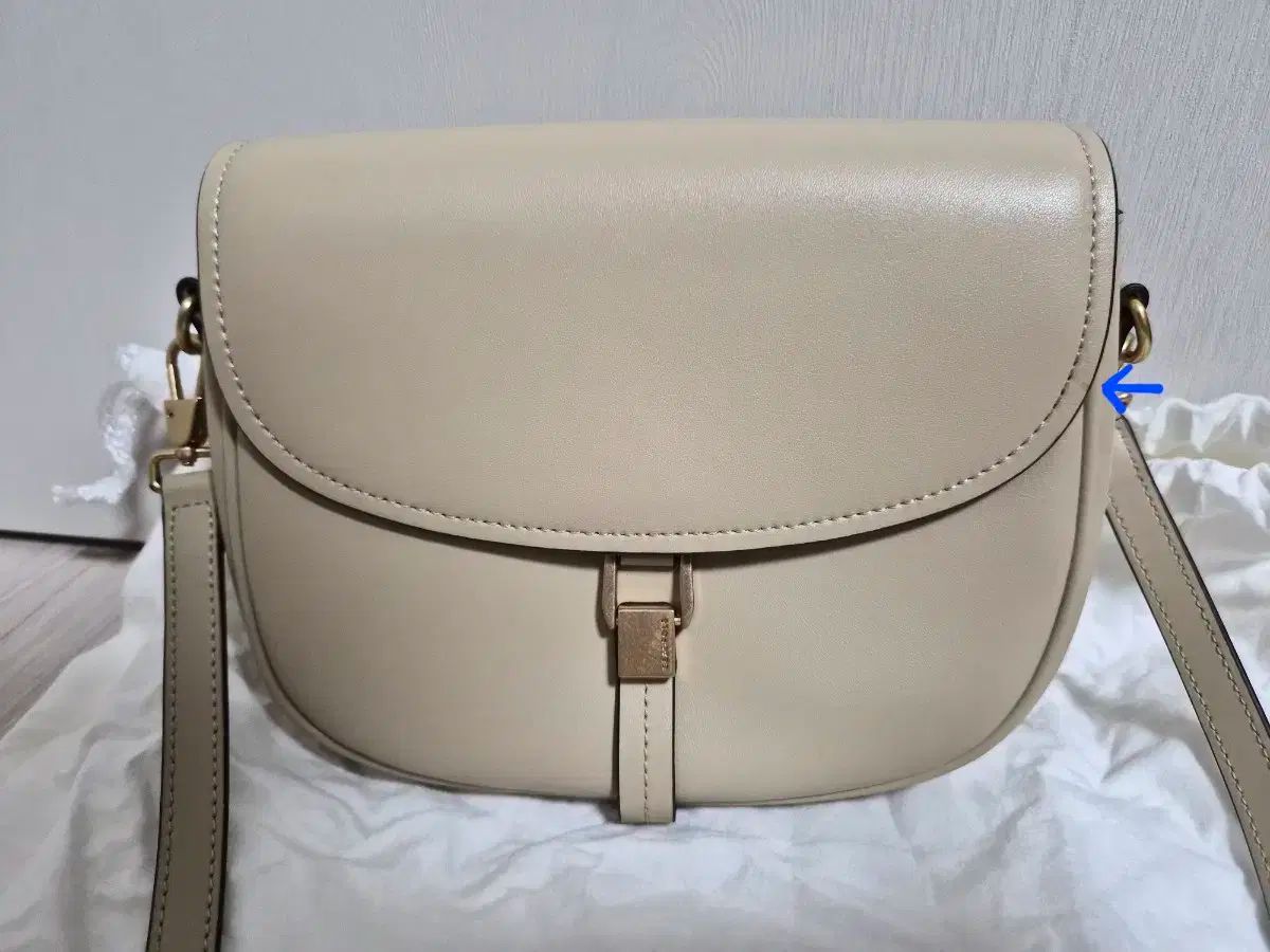ビーンポール ジョイ サドルバッグ ベージュ バッグ