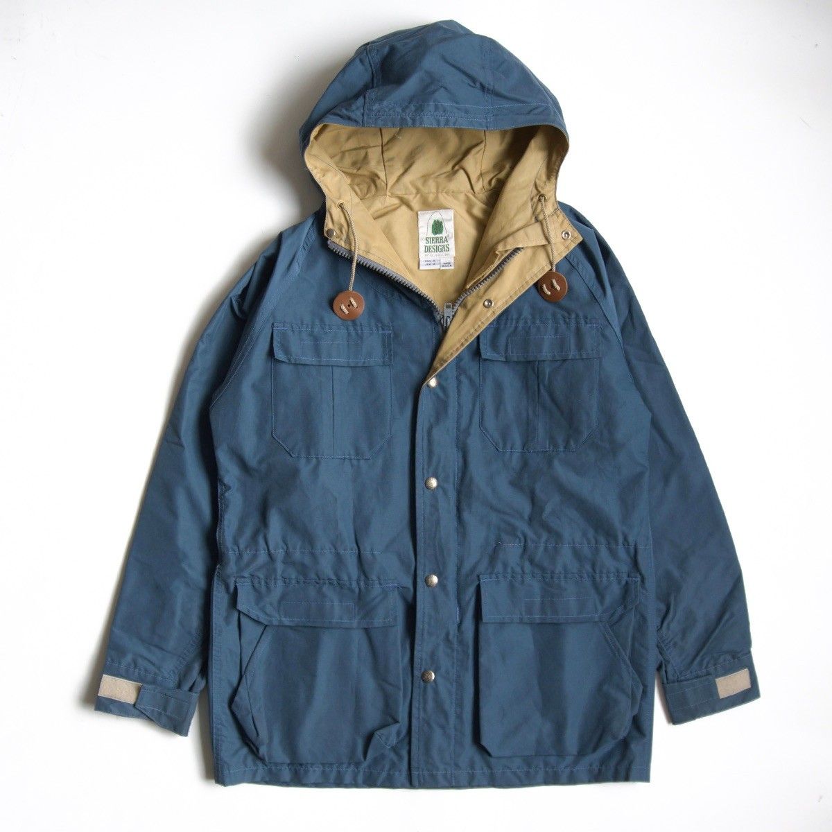Sierra Designs 60 40クロス マウンテンパーカー M ブルー ジャケット シエラデザイン 25101143