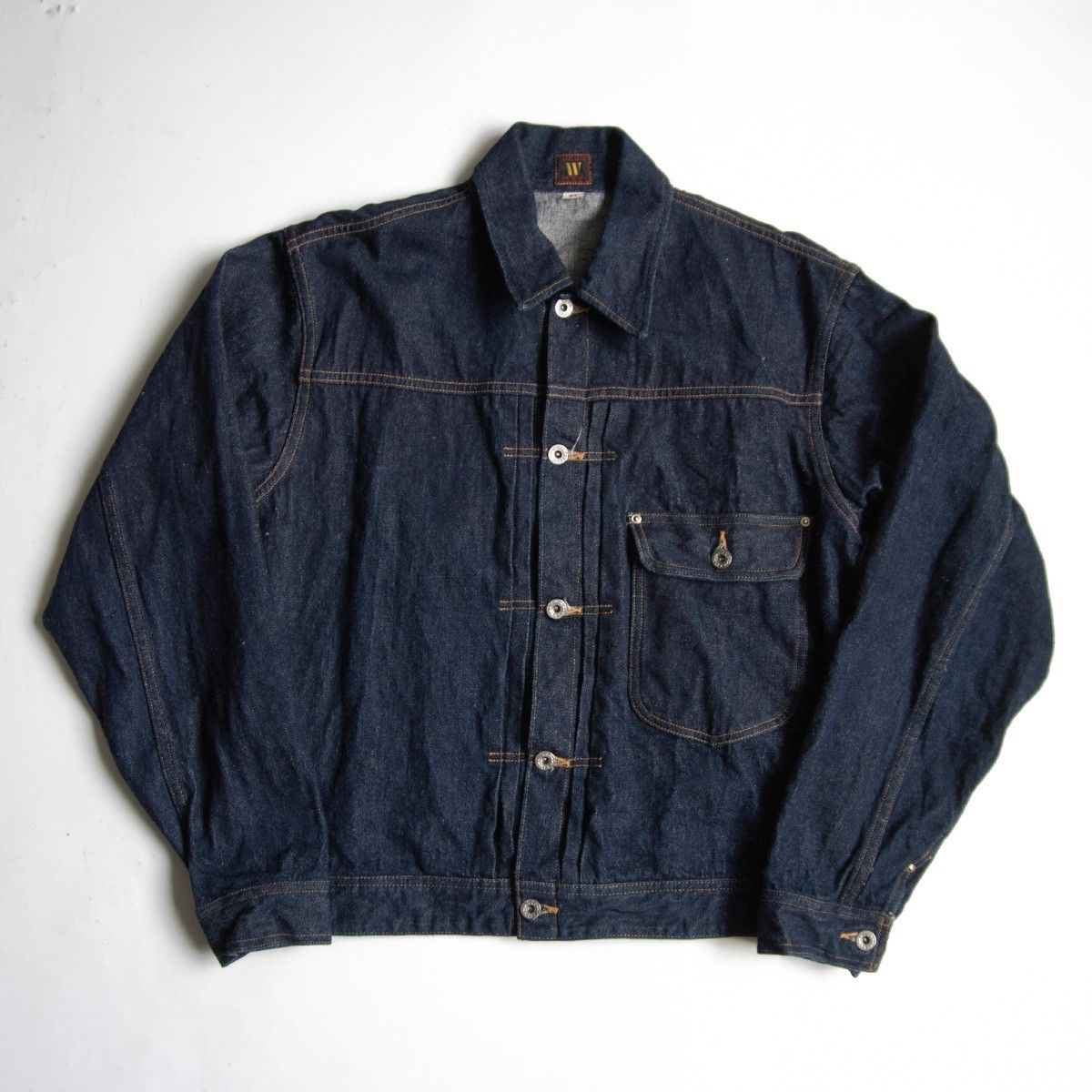 濃紺 WAREHOUSE COWBOY JACKET WW II MODEL 44 ウエアハウス デニム ジャケット カウボーイ 25101116