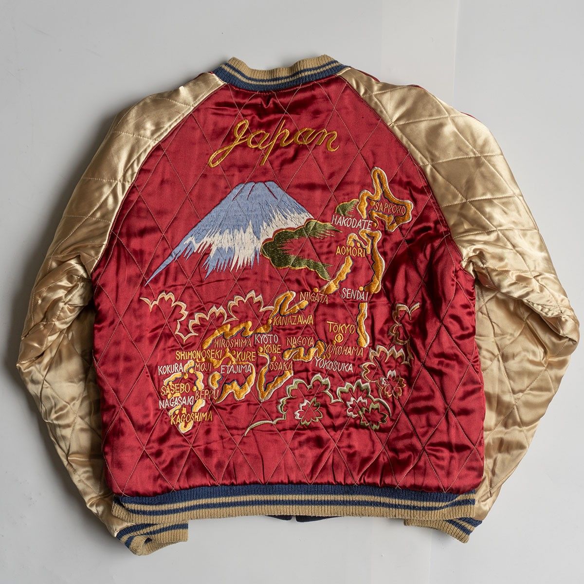 雰囲気抜群】TAILOR TOYO【TT10496/ 別珍 リバーシブル スカジャン】M  