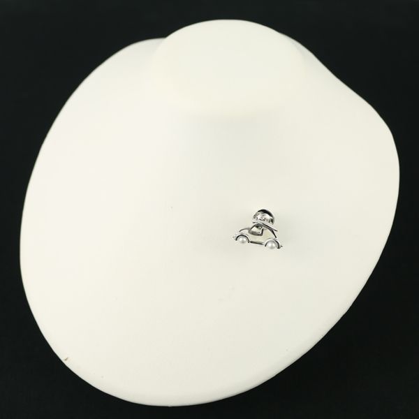 ミキモト ブローチ ベビーパール 真珠 3.8mm 車 ピン シルバー 180022 FORTGASGNV_COM_BR